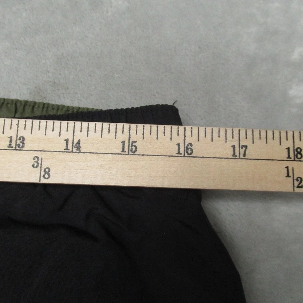 Polo Sports Pants Mens XL Black Elastic Waist Lightweight Streetwear‎ Rain 32x32
